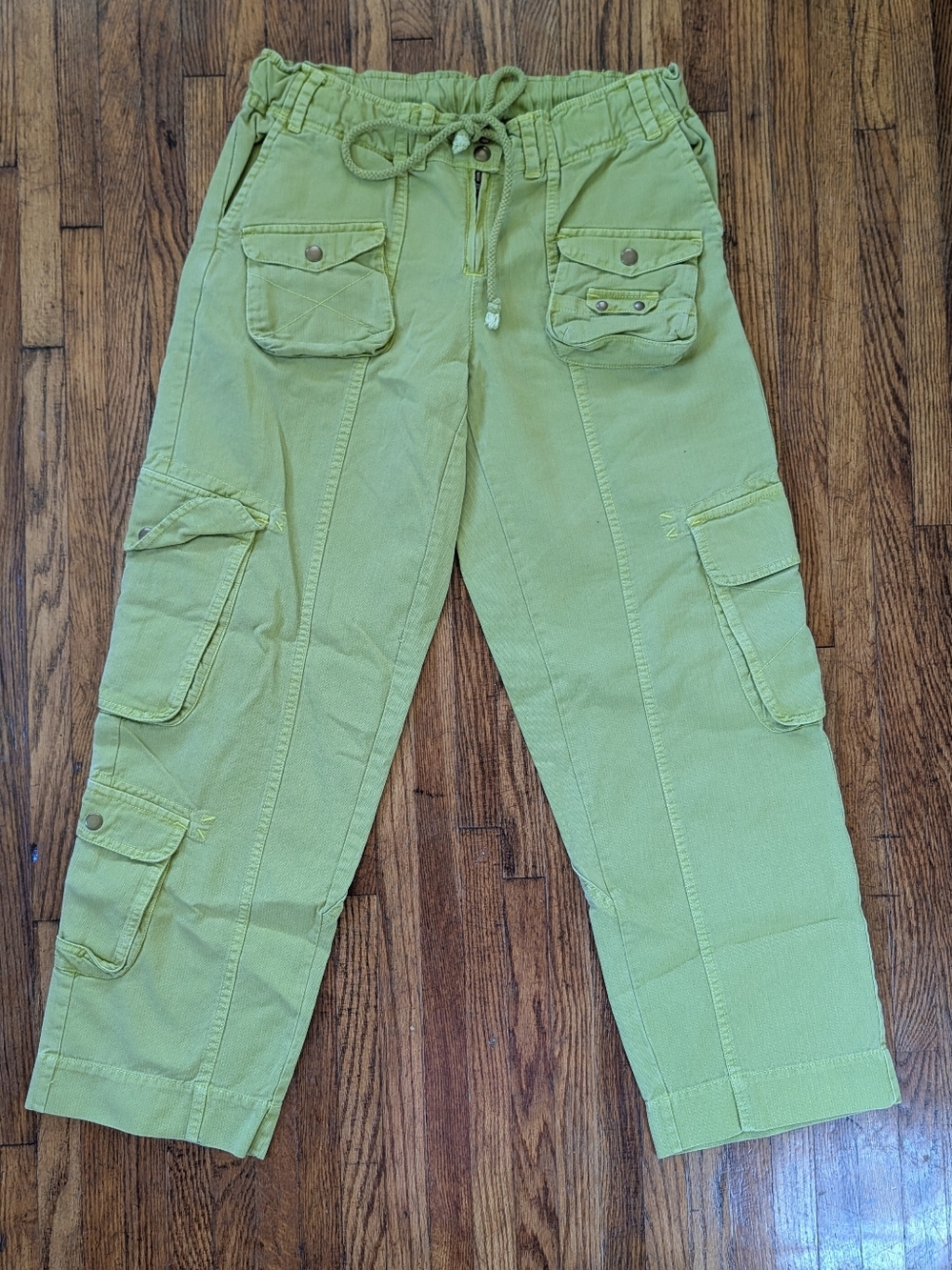 Free People We The Free Tahiti Cargo Pants Cargo Pants Green Small
